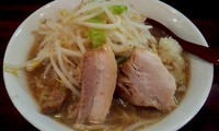 「ラー(ヤサイ、タマネギ)」@ゴリラーメンの写真