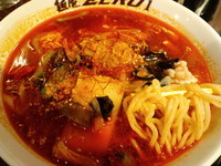 「【期間限定】薬膳火鍋ラーメン紅　750円」@らあめん花月嵐 蒲田西口店の写真