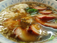 「叉焼ワンタンメン　1050円」@下前商店の写真