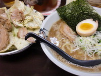 「ラーメン(大盛)、キャべチャー」@麺屋 だいすけの写真