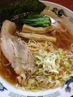 「中華そば(あっさり醤油)￥６００」@つけめん・豚そば 活龍 牛久店の写真