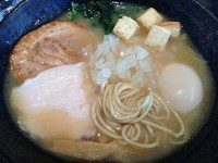 「塩鶏そば690円＋味玉100円」@麺匠 我家の写真