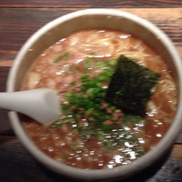 「掛け豚そば➕替玉」@俺の空 池袋店の写真