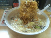 「皿うどん（大盛り）」@長崎屋の写真