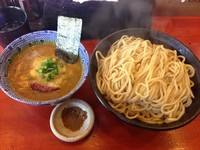 「かれあつ、特盛り、Wチーズトッピング」@二代目狼煙 本店 葉隠製麺の写真