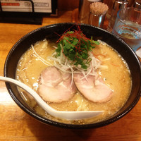 「【季節限定】蟹味噌そば￥８５０」@中華そば田家 ふくふくの写真