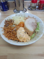 「まぜそば　並　600円」@ハイマウントの写真