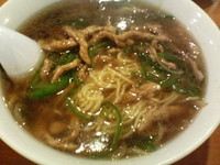 「るーすーめん」@中国屋台十八番 分店なべの写真