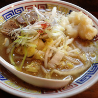 「青梅豚の味噌豚骨らーめん」@らーめん・つけめん いつ樹の写真