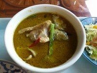 「グリーンカレーセット\890」@SIAM 有楽町店の写真