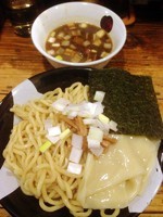 「醤油つけ麺」@すごい煮干ラーメン凪 新宿ゴールデン街店 本館の写真