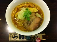 「海老ワンタン麺」@TSURUMEN 大阪城北詰店の写真