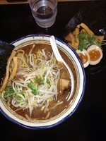 「中華そば(大盛)マル得トッピング」@つけめん番長 銀の写真