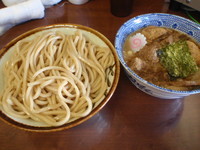 「味玉つけめん半肉盛」@次念序の写真