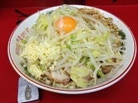 「ラーメン + 汁なし」@ラーメン二郎 湘南藤沢店の写真