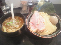 「特製つけ麺(中盛)　1030円」@麺処 晴の写真