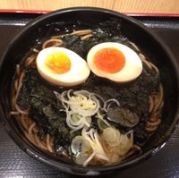 「海苔たまそば（￥360）」@よもだそば 銀座店の写真
