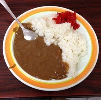 「カレーらいす（￥350）」@みよし庵の写真
