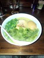 「アオサ入りラーメン」@らーめん まる玉 両国店の写真