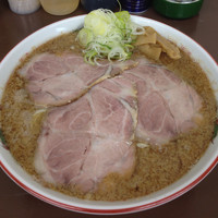 「背あぶら濃厚魚介中華」@なかた屋の写真