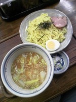 「ざるつけ麺（冬タイプ）４８０円」@博多ラーメン ふくちゃん 練馬店の写真