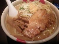 「味噌ら～麺（８００円）大盛同額」@麺屋武蔵 武仁の写真