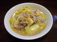 「タンメン（限定）」@にぼしらーめん こてつの写真