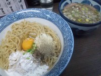 「【季節限定】かま玉つけそば￥880」@頓知房の写真