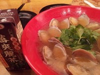 「本枯れ貝汁あさり塩そば　800円」@麺喰いメン太ジスタ だにえるの場合。の写真