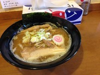 「魚豚骨鶏ラーメン　限定メニュー」@めんや 一音の写真