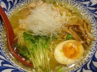 「鶏の塩らーめん ６００円」@武藤製麺所の写真