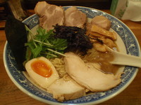 「特製らーめん（醤油・あっさり・細麺）」@らーめん がんちゃの写真