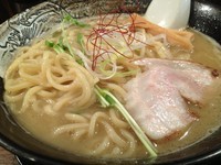 「天降らーめん しお (つけ麺の麺に変更, 大盛) 980円」@麺屋 天孫降臨 三宮本店の写真