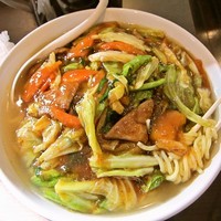 「スタミナラーメン（塩／2.5玉）+具多め」@スタミナラーメン 馬しゃ屋の写真