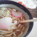 温玉うどん半カレーセット￥１０００(単品￥７００)
