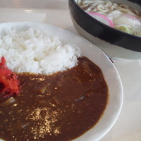 「温玉うどん半カレーセット￥１０００」@レストランみ・ら・らの写真