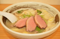 「鴨塩ラーメン（細麺）（H24冬限定）　750円」@濃厚ラーメン じゅんの写真