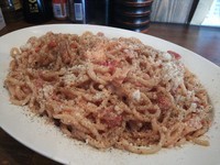 「【1月限定】レッドチリカルボ 大 880円」@ラーメンアキラの写真