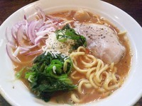 「【1月限定】ベジトマらー麺（並）￥800」@伝家 志木店の写真