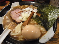 「味玉煮干ラーメン」@すごい煮干ラーメン凪 新宿ゴールデン街店 本館の写真