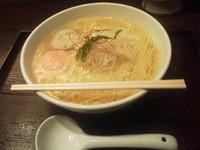 「あら炊き塩ラーメン大盛」@麺屋 海神の写真