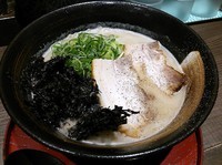 「こってり三豊麺￥690」@三豊麺 真 三宮店の写真