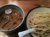 「辛つけ麺・中（９００円）」@銀座 朧月の写真