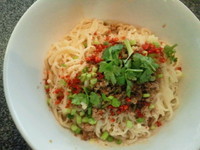 「本場四川式汁なし担々麺 700円」@中国料理 天辺の写真