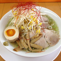 「そばもやし にぼし塩ラーメン 750円」@中華そば にぼしの写真