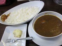 「ポークカレー中辛」@欧風カレー キュリーの写真