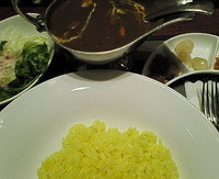 「海老とマッシュルームのカレー　１３００円」@Curry Dining AVIONの写真