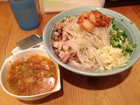 「ぶっかけみそ」@えぼし麺 菜良の写真