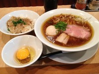 「味玉醤油そば + たまごかけご飯」@Japanese Soba Noodles 蔦の写真