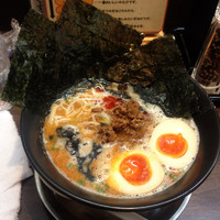 「【期間限定】のり玉上々担々麺￥１０５０+替玉￥１５０」@麺の坊 砦 新横浜ラーメン博物館店の写真